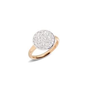 Ring Sabbia mit Diamanten von Pomellato bei Juwelier Herbert Mayer in Augsburg