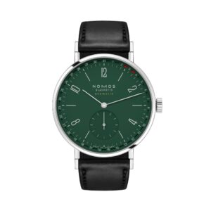 Tangente Neomatik 38 Update Waldgrün - Saphirglasboden von NOMOS Glashütte bei Juwelier Herbert Mayer in Augsburg